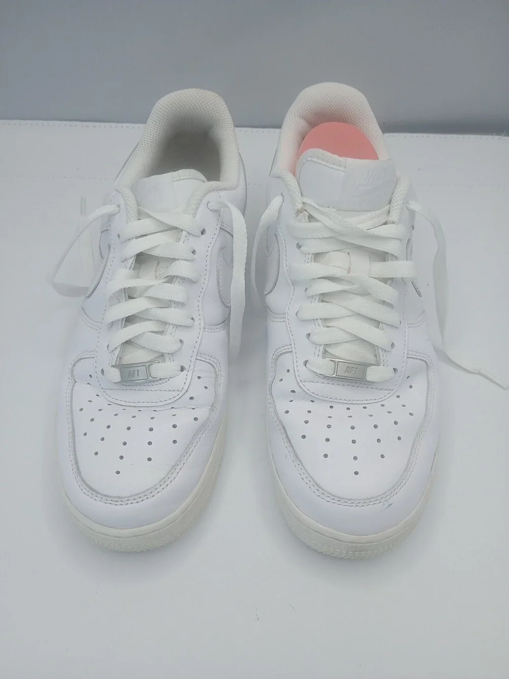 2019 Nike Air Force 1 Triple White ‘07 315122-111 Size 8 Low Top Sneakers Shoes